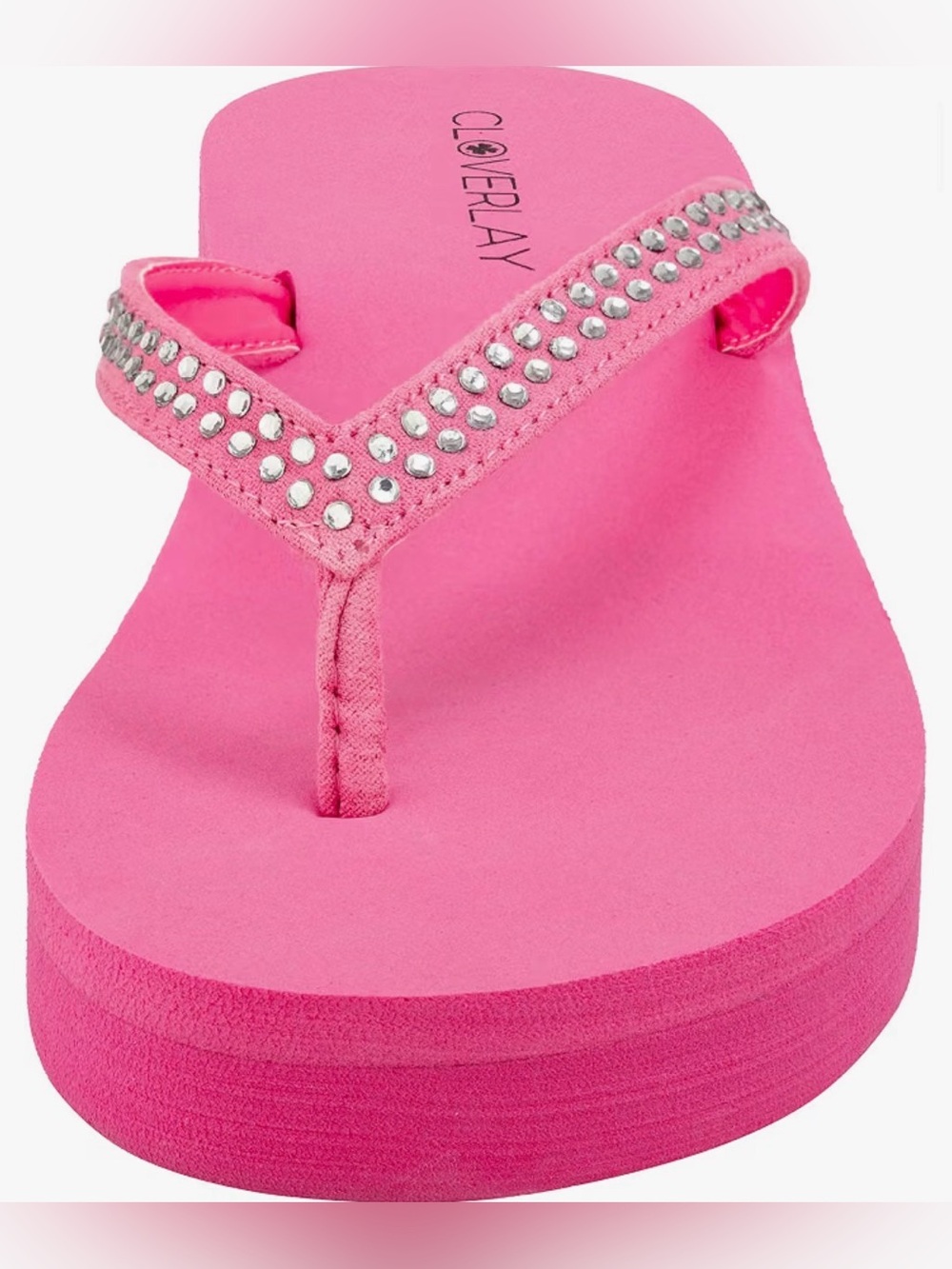 ✨ CLOVERLAY Women’s Flip Flops Platform Sandals Wedge Flip Flop Size 9 ✨